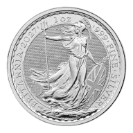 2027 1oz Silver Britannia Coin - 30th Anniversary