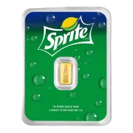 Sprite 65th Anniversary 1g Gold Bar