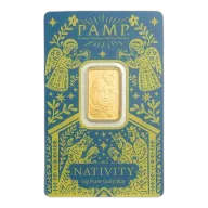 PAMP The Nativity 5g Gold Bar