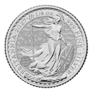 2027 1/4 oz Silver Britannia Coin
