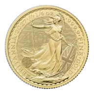 2027 1/4 oz Gold Britannia Coin BU
