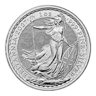 2027 1 oz British Silver Britannia Coin BU