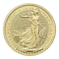2027 1/4oz Gold Britannia Coin - 40th Anniversary