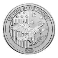 1/2oz Australian Silver Victory in the Pacific - Misc. Dated