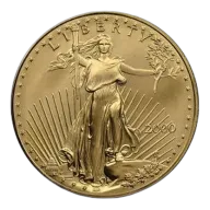2000 1 oz American Gold Eagle Coin BU