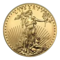 2021 1 oz American Gold Eagle Coin BU