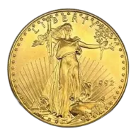 1992 1 oz American Gold Eagle Coin BU