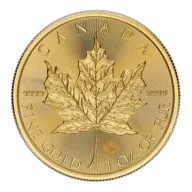 2024 1 oz Canadian Gold Maple Leaf Coin BU
