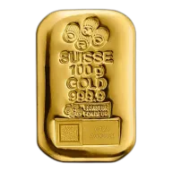 100g PAMP Suisse Gold Bar