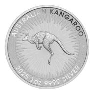 2025 1 oz Australian Silver Kangaroo Coin BU