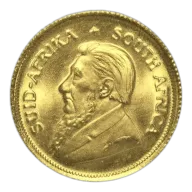 1/10 Oz Krugerrand Gold Coin (Random Year)