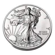 2012 Silver American Eagle - BU