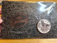 Marge and Maggie Simpson Carded 1oz Silver BU limited to 2500