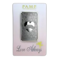 1 oz Love Silver Bar