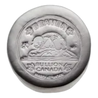 Beaver Bullion - 20 oz Silver Beaver Round