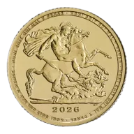 2026 Gold Quarter Sovereign Coin