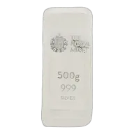 500g The Royal Mint Silver Bar
