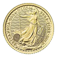 1/10 OUNCE GOLD BRITANNIA 2024