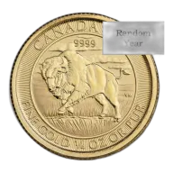 Canada 1/4 oz Gold Buffalo BU (Year Varies)