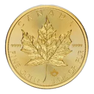 2026 Canada Gold Maple Leaf 1 oz $50 - BU
