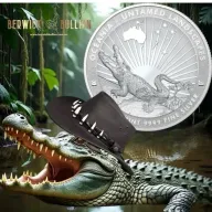 ABC Untamed Landscapes - The Crocodile 1oz Silver Coin in Capsule