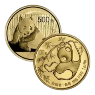 China Gold Panda 1 oz - BU - Random Date