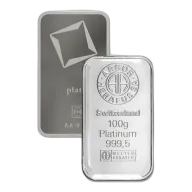 Pre-Owned 100g Platinum Bar