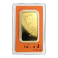 100g Valcambi Gold Bar