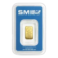 1g Gold Bar