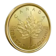 2026 1/10 Oz Gold Canadian Maple Leaf - BU (Sealed Packaging)