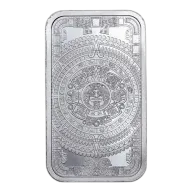 1 oz Silver Aztec Calendar Bar