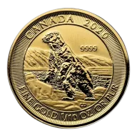 1/10 oz Canadian Polar Bear Gold Coin (Random Year)