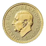 ⅒ Ounce Britannia Royal Mint Pure Gold Coin - Mixed Years