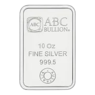 10oz Silver Eureka Minted Bar 999.5 While Stocks Last. Delivery Delays Order LImits qty 5