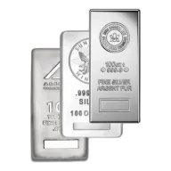 100 oz Assorted Silver Bar