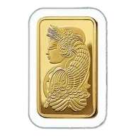 2.5g Gold Mint Bar - Pamp Suisse - Lady Fortuna