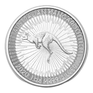 2020 Australia Kangaroo 1 oz .9999 Fine Silver Coin