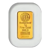 1 Gram Argor-Heraeus Gold Bar (In Assay)