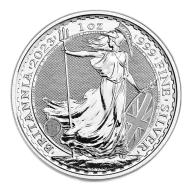 1 oz 2023 Great Britain Britannia Silver Bullion Coin - QEII