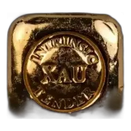 1oz Gold Cast Bar - Intrinsic Tender