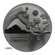 2024 Giraffe Australia Zoo Ram 1oz Silver Bullion Coin