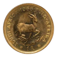 South Africa 1 Rand Gold Coin