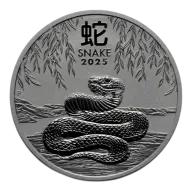 2025 Australian Year of the Snake 1oz Silver Bullion Coin