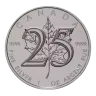 RCM 1oz Silver 25th Anniversary - 2013