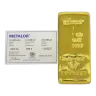Metalor 1kg Gold Cast Bar