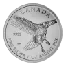 RCM 1oz Silver Birds of Prey, Red Tailed Hawk - 2015