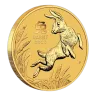 2023 Perth Mint Lunar Rabbit Gold Coin - 1/20oz