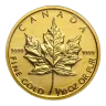 1/10 Oz Canadian Maple Leaf Gold Coin (Random Year)