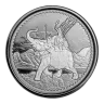 2022 Gibraltar War Elephant 1 oz Silver Bullion Coin