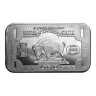 1 oz 999 Pure Silver Bison Bill Bullion Bar